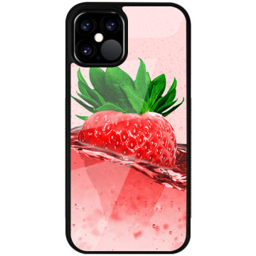 Phone case - casey Glossy Case - Fruits and Tropical - Strawberry