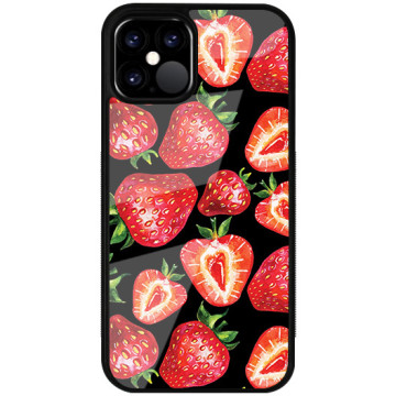 Phone case - casey Glossy Case - Fruits and Tropical - Strawberries