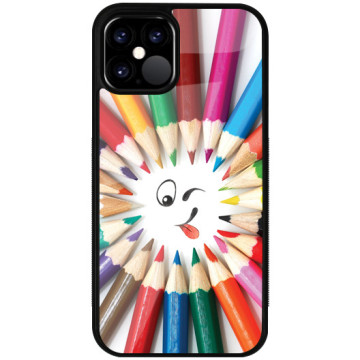 Phone case - casey Glossy Case - Gift for Children's Day - Colored pencils