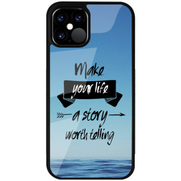 Phone case - casey Glossy Case - The sentence - Make your life story