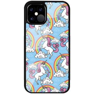 Phone case - casey Glossy Case - Unicorn - Pink Unicorns