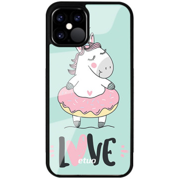 Phone case - casey Glossy Case - Unicorn - Unicorn Love