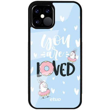 Phone case - casey Glossy Case - Unicorn - Loved