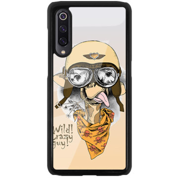 Phone case - casey Glossy Hard Case - Funny Animals - Giraffe glasses