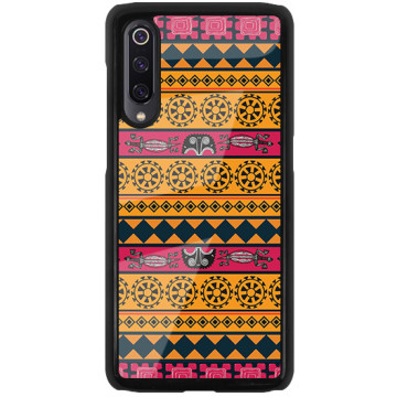 Phone case - casey Glossy Hard Case - Folk & Dreamcatcher - Aztec folk