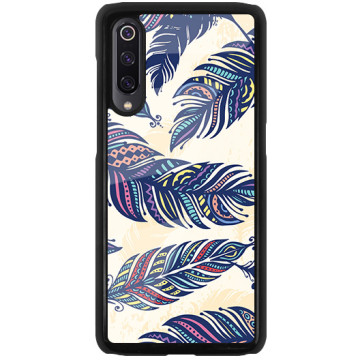 Phone case - casey Glossy Hard Case - Folk & Dreamcatcher - Feathers ethno