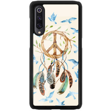 Phone case - casey Glossy Hard Case - Folk & Dreamcatcher - Dreamcatcher and birds