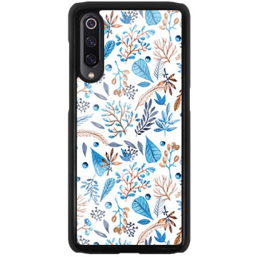 Phone case - casey Glossy Hard Case - Folk & Dreamcatcher - Leaves and berries