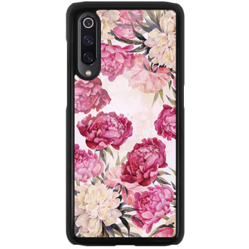Phone case - casey Glossy Hard Case - Floral Case - Peonies