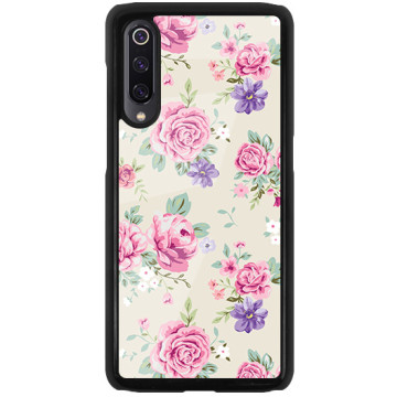 Phone case - casey Glossy Hard Case - Floral Case - Small florets