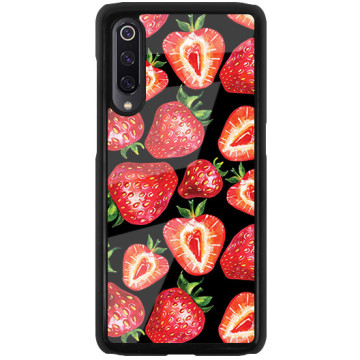 Phone case - casey Glossy Hard Case - Fruits and Tropical - Strawberries