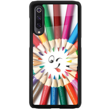 Phone case - casey Glossy Hard Case - Gift for Children's Day - Colored pencils