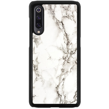 Phone case - casey Glossy Hard Case - Marble Case - White Marble