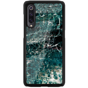 Phone case - casey Glossy Hard Case - Marble Case - Green Marble