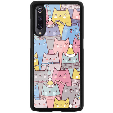 Phone case - casey Glossy Hard Case - Saint Nicholas Gift - Santa Claus cats