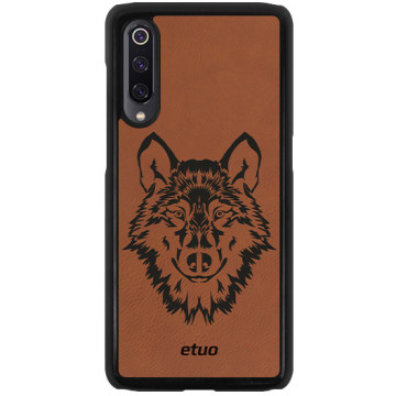 Leather Hard Case - cinnamon brown - Wolf