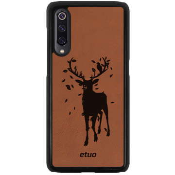 Leather Hard Case - cinnamon brown - Deer