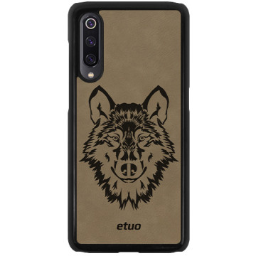 Leather Hard Case - gray - Wolf