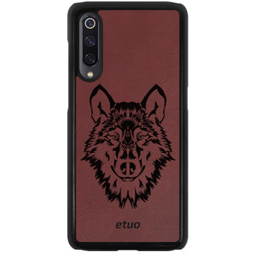 Leather Hard Case - claret - Wolf
