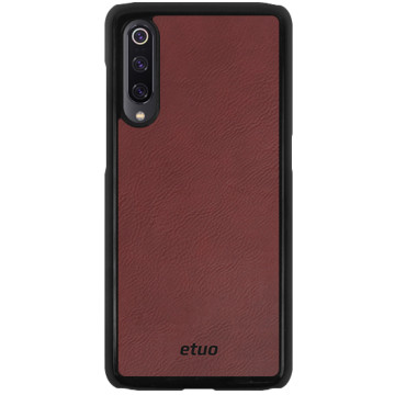 Leather Hard Case - natural - claret