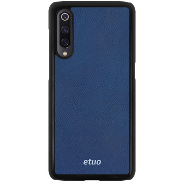 Leather Hard Case - natural - chable blue