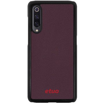 Leather Hard Case - natural - berry
