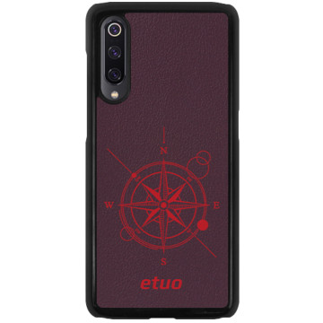 Leather Hard Case - berry - Compass