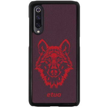 Leather Hard Case - berry - Wolf