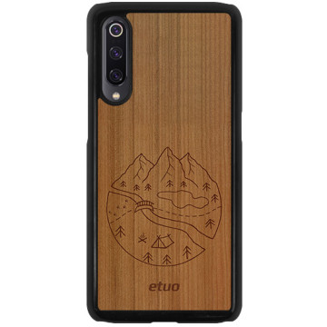 Wood Hard Case - cherry - Mrs Ostrovia map