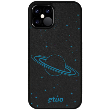 Leather Case - black and blue - Cosmos