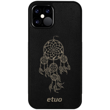 Leather Case - black and golden - Dreamcatcher