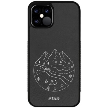 Leather Case - black - Mrs Ostrovia map