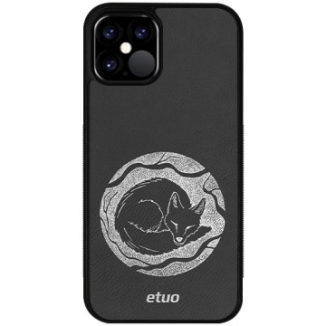Leather Case - black - Mrs Ostrovia fox
