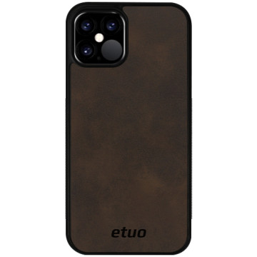 Leather Case - natural - dark chocolate