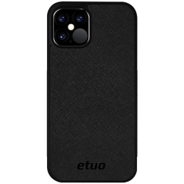 Leather Case - Saffiano leather - black