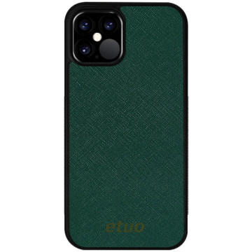 Leather Case - Saffiano leather - green