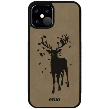 Leather Case - gray - Deer