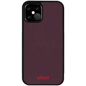 Leather Case - natural - berry