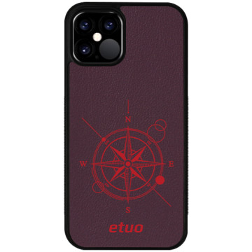 Leather Case - berry - Compass