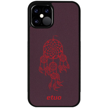 Leather Case - berry - Dreamcatcher