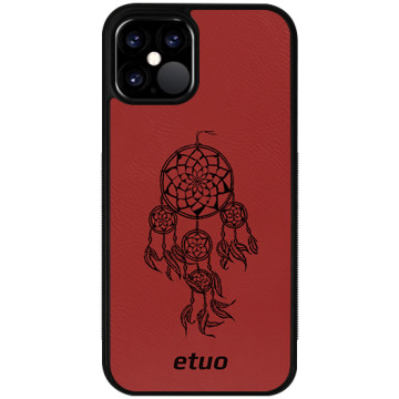 Leather Case - red - Dreamcatcher