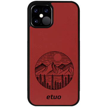 Leather Case - red - Mrs Ostrovia mountains