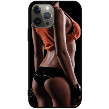 Phone case - casey Soft Flex Design - Gift for boyfriend - Fit girl - black