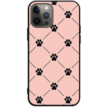 Phone case - casey Soft Flex Design - Case with cat - Cat feet - black