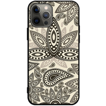 Phone case - casey Soft Flex Design - Folk & Dreamcatcher - Indian designs - black