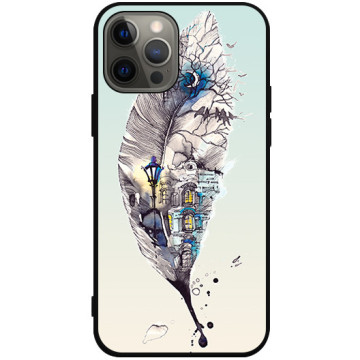 Phone case - casey Soft Flex Design - Folk & Dreamcatcher - Fairytale pen - black