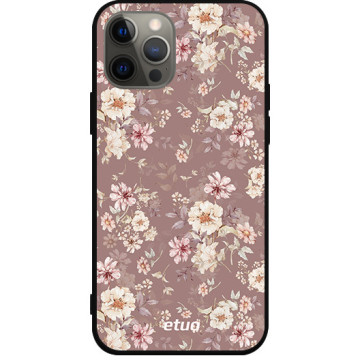 Etui na telefon - casey Soft Flex Design - Flora - Kasiags Pastell Flora - czarny