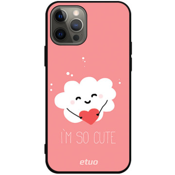 Phone case - casey Soft Flex Design - Forever Young - Cloud - black