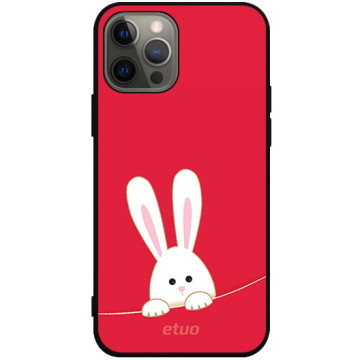 Phone case - casey Soft Flex Design - Forever Young - Case of Bunny - black