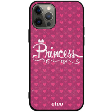 Phone case - casey Soft Flex Design - Forever Young - Princess - black
